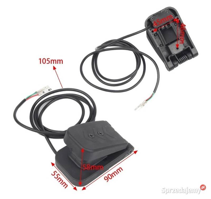 Pedał gazu MAŁY hulajnoga elektryczna Warszawa