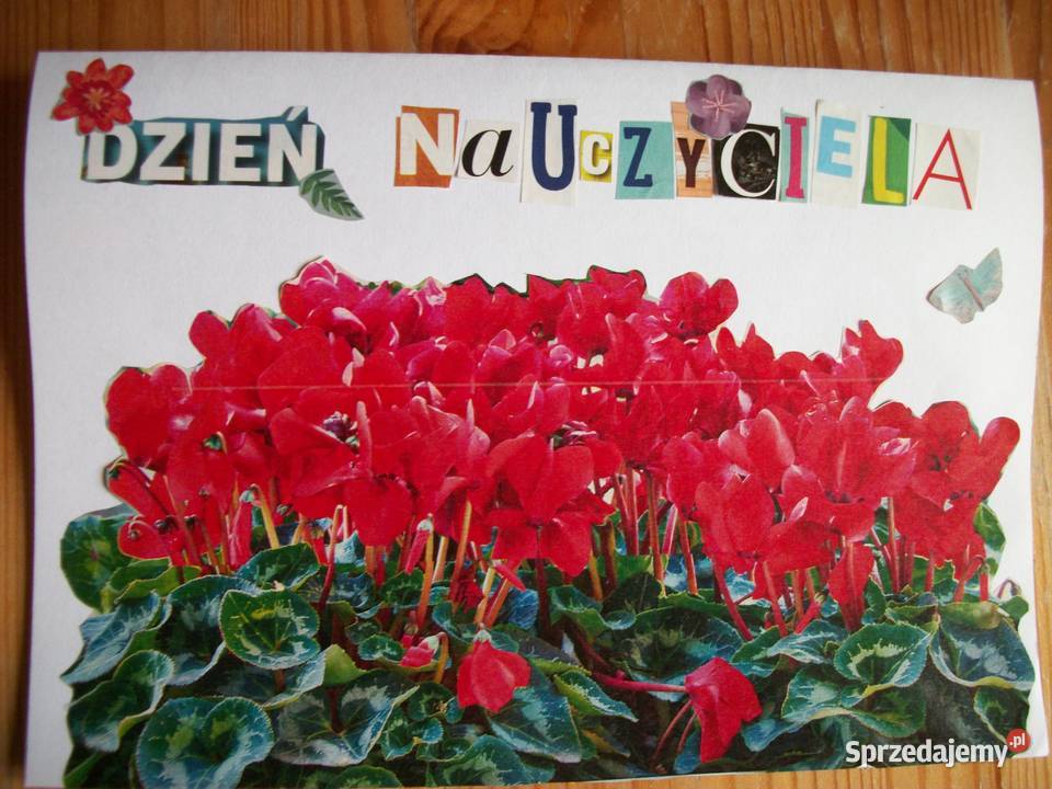 KARTKA NA DZIEŃ NAUCZYCIELA KOPERTA