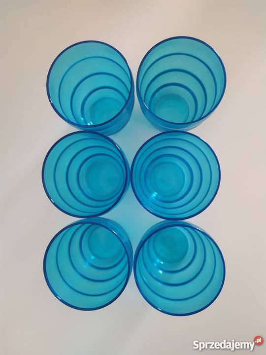 Szklanki IKEA SOJA turkusowe 6 sztuk Wrocław