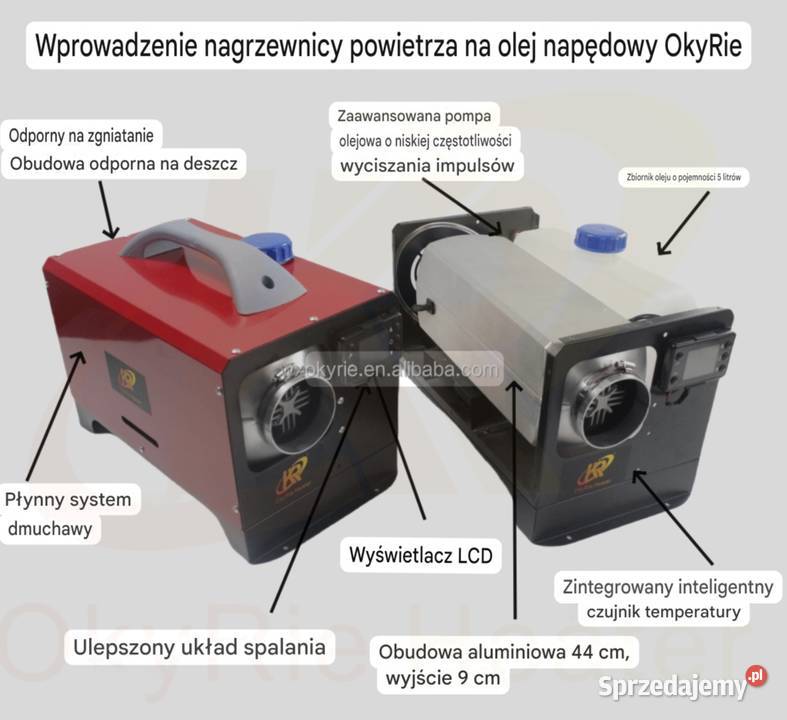 Webasto 8 kW ze sterowaniem na kartę SIM Zbuczyn