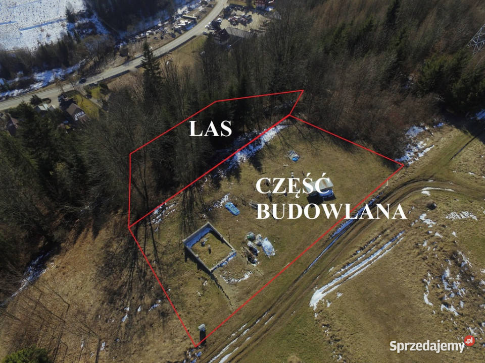 Działka z lasem Grywałd sprzedam