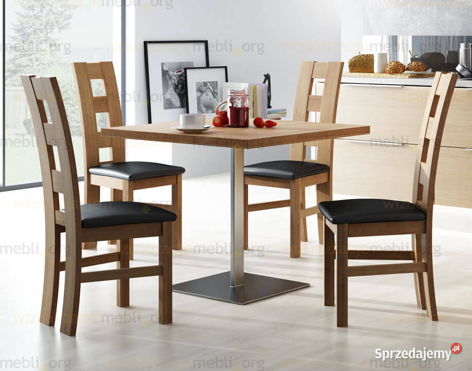 Stół Barowy 4 krzesła ALFA Łódź