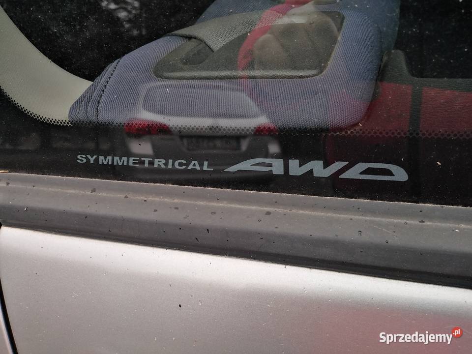 Subaru Legacy 20 benzyna LPG 4x4 Reduktorhak welurowa tapicerka Limanowa