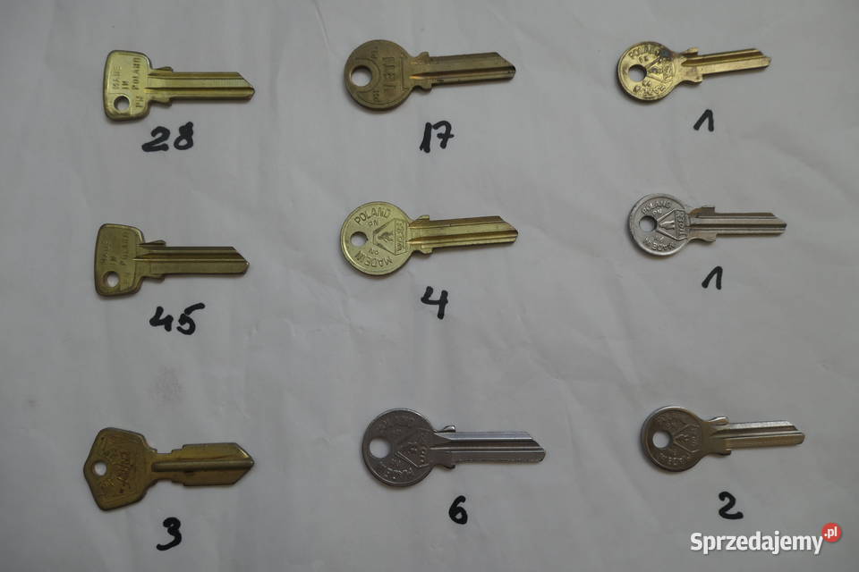 Oryginalne klucze surowe YETI FANA ALFA z czasów dolnośląskie sprzedam