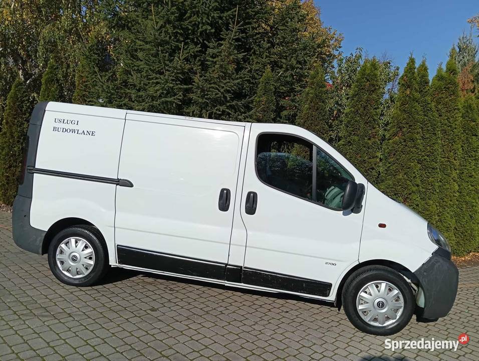 OPEL VIVARO 19 DTI 6 BIEG DOINWESTOWANAY Gostynin
