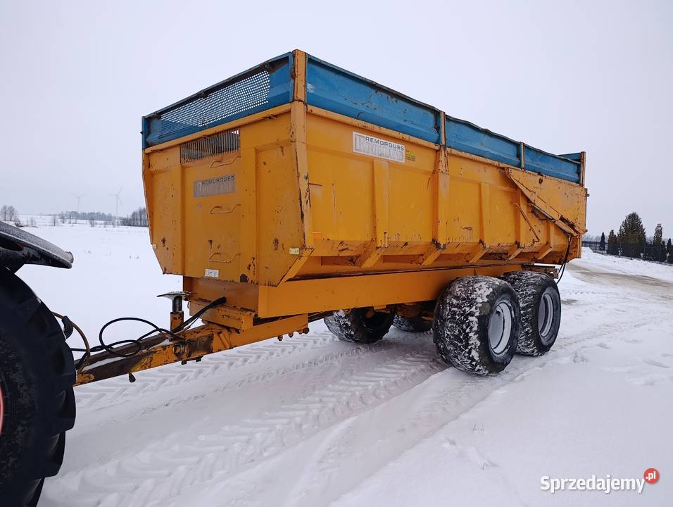 Przyczepa wywrotka zarejestrowana Rolland 14ton
