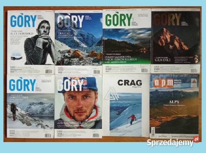 Góry czasopisma wspinaczka alpinizm góry sport łódzkie