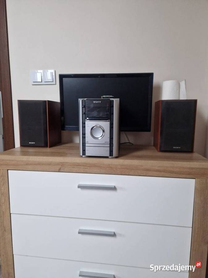 Mini wieża SONY z Mp3 i radiem z RDS nowa