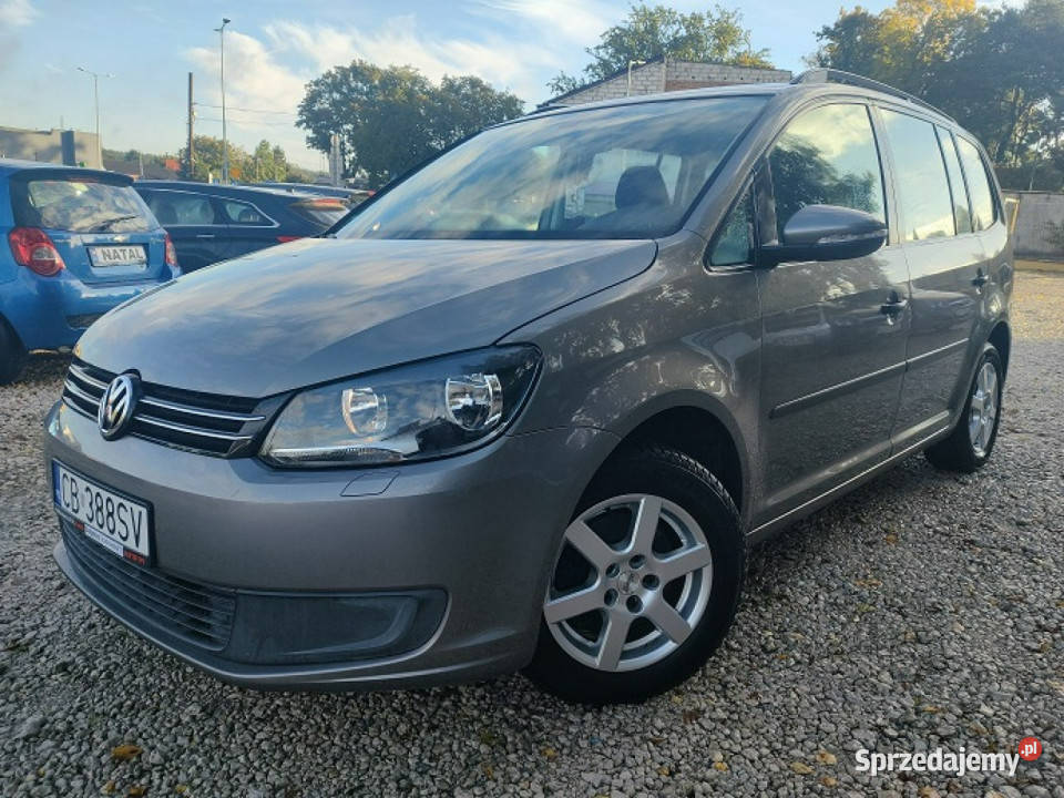 Volkswagen Touran Navi Super stan II 20102015 manualna Samochody osobowe kujawsko-pomorskie Bydgoszcz