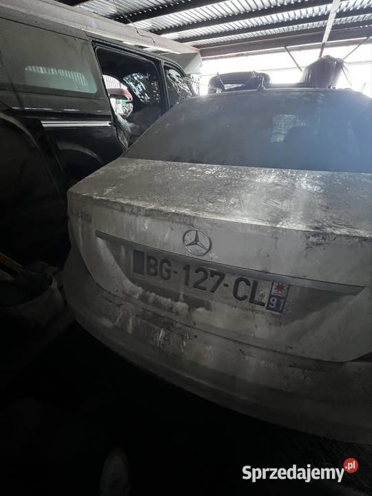 Mercedes Klasy C W204 220 CDI 2011r Uszkodzony automatyczna mazowieckie Klembów