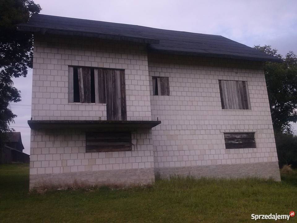 Sprzedam dom w stanie surowym świętokrzyskie Zagórze
