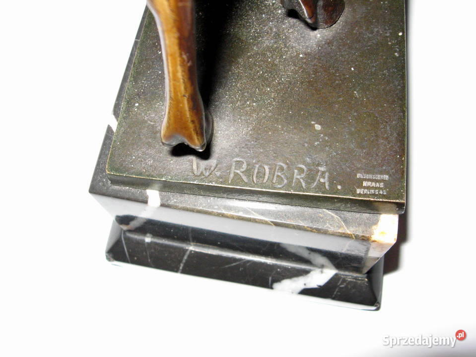 Figura Jelenia W ROBRA Berlin ANTYK oryginał Poznań sprzedam