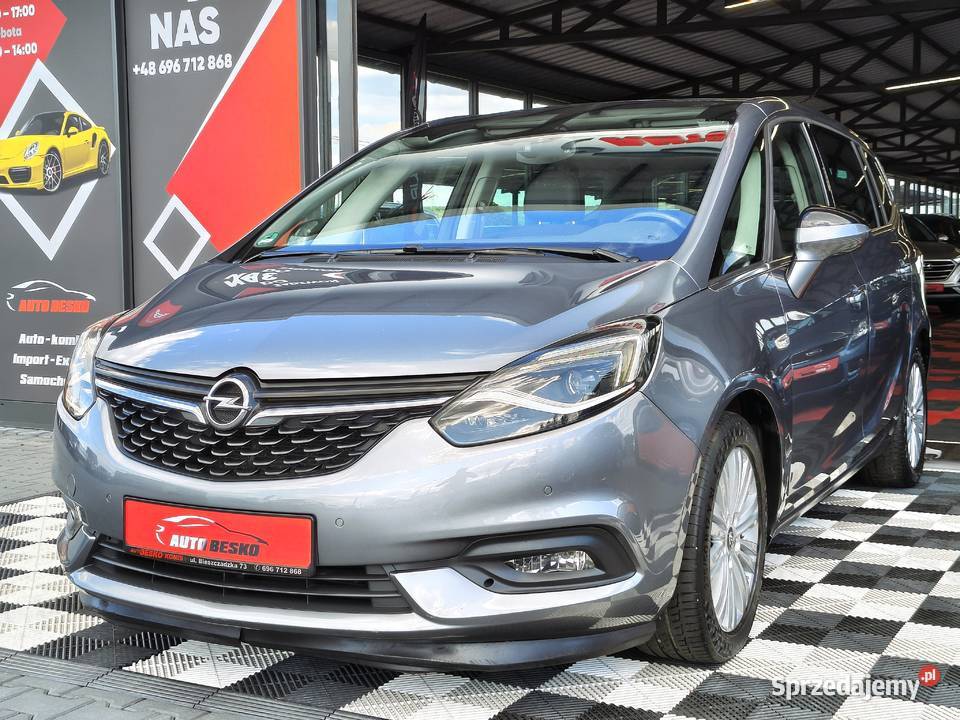 Opel Zafira LIFT 2017r POSZANOWANA Niski 155000km Zarszyn