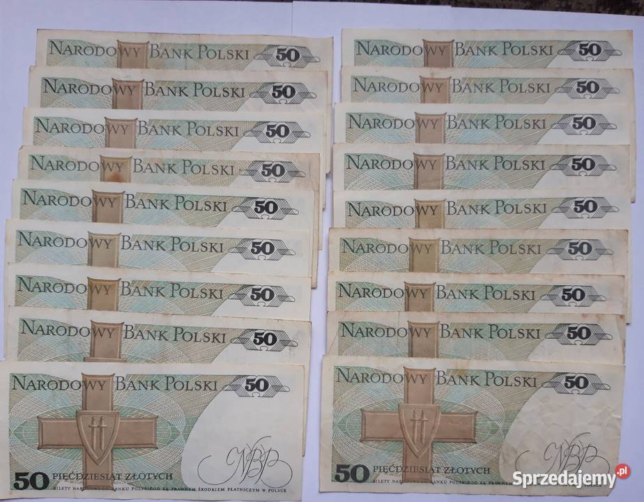 Banknot nominał 50 z roku 1988 sprzedam