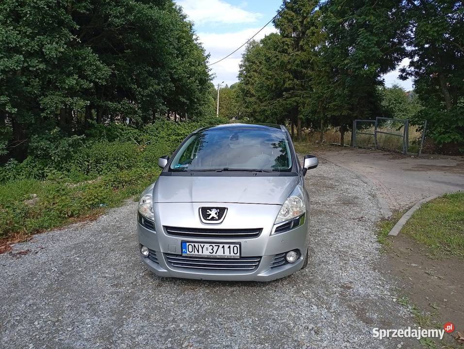 Peugeot 5008 z instalacją gazową opolskie Nowy Świętów sprzedam