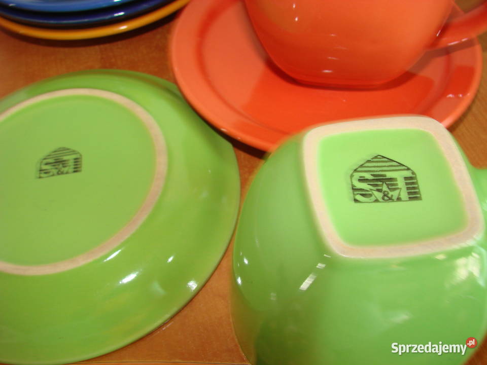 ST ceramika stołowa Filiżanki i spodki Pruszcz Gdański sprzedam