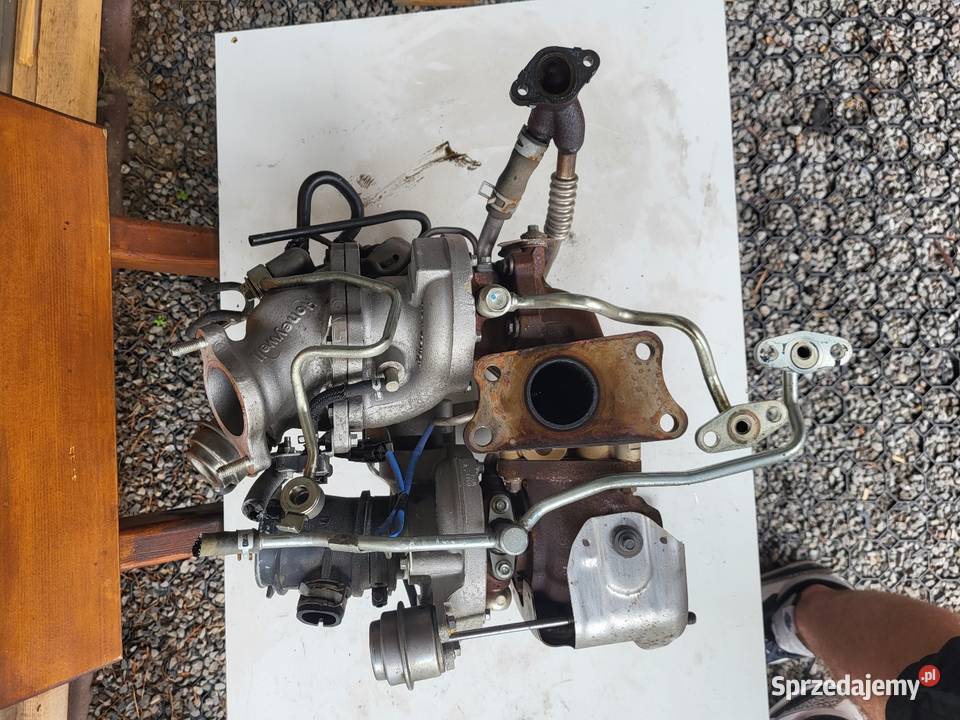 Turbosprężarka Biturbo Mazda 22 SH01 oryginalny Mielec sprzedam