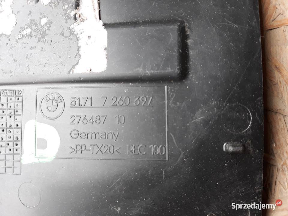 BMW 3 F30 OSŁONA ZAŚLEPKA NADKOLA PRZÓD 7260397 Międzychód
