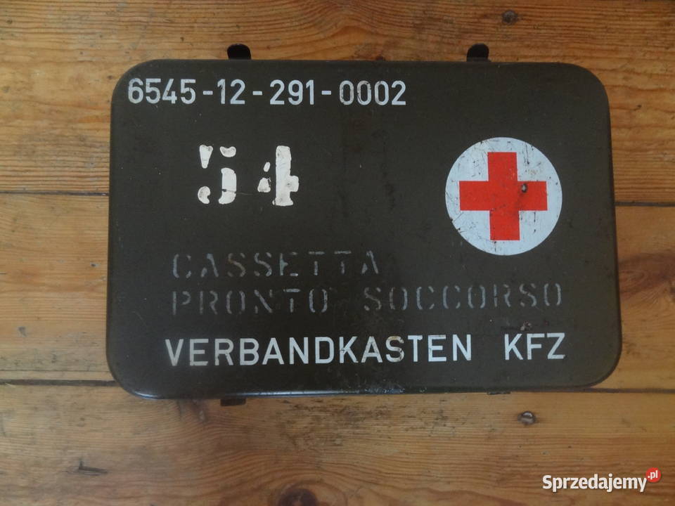 Niemcy apteczka wojskowa Bundeswehra Poznań