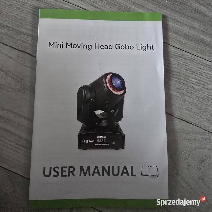 Głowa Ruchoma Led Spot Ring Mała Głowica Nowy Korczyn