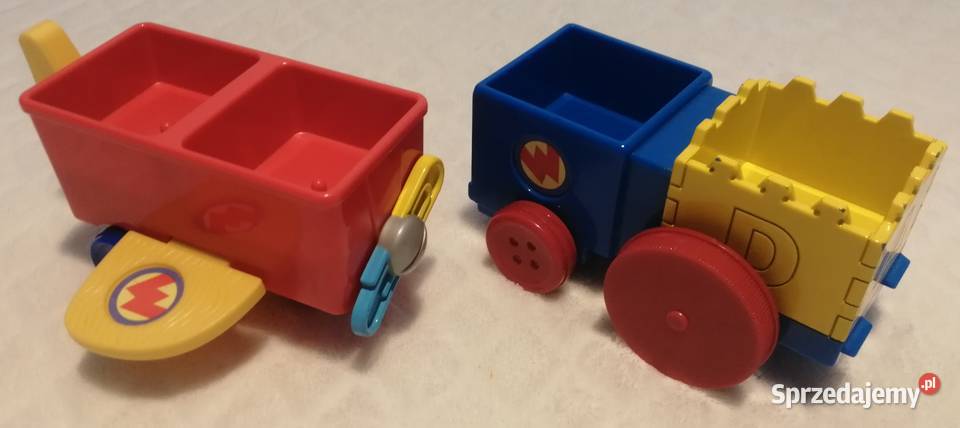 Wagony Wagoniki pojazd Mattel napęd 2007 2
