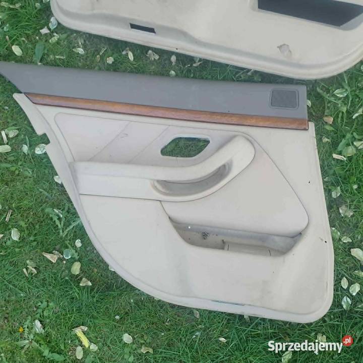 Boczki drzwi skórzane skóra BMW seria 5 E39 małopolskie sprzedam