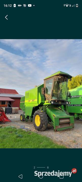 John Deere 1052 z Niemiec świętokrzyskie Staszów