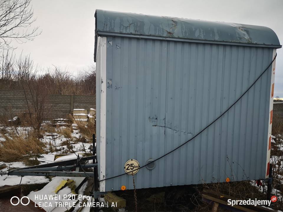 Barakowóz budowlany nie pomorskie Pruszcz Gdański sprzedam