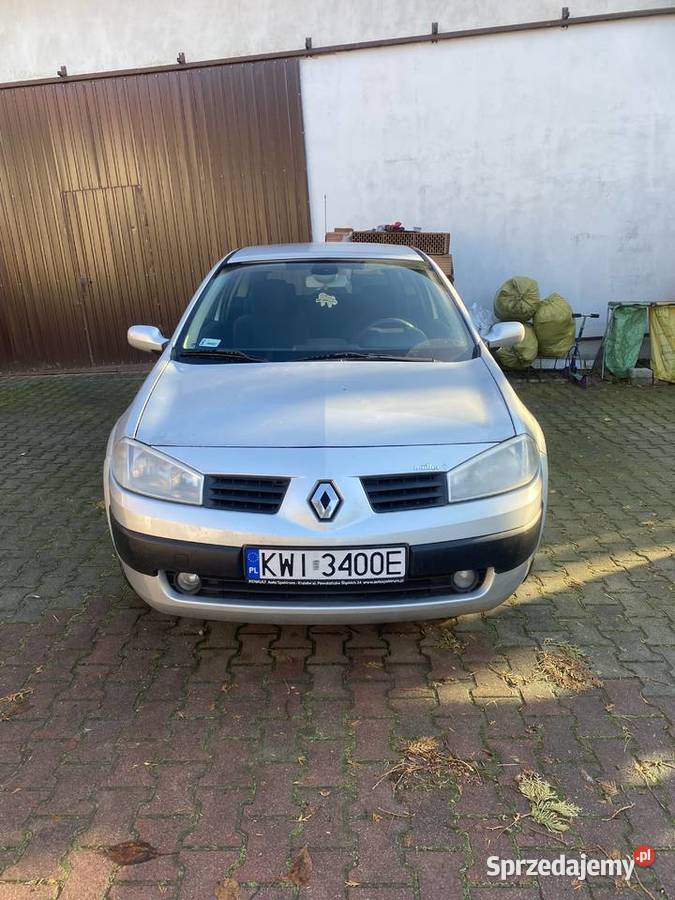 Renault Megane2 Benzyna 2005r nieuszkodzony Szczytniki