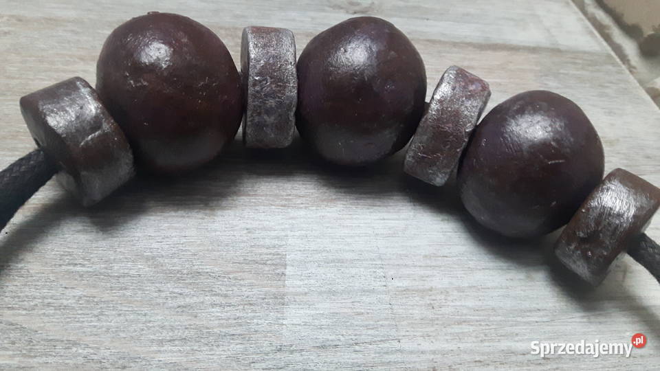 Naszyjnik ceramiczny ręcznie wykonany Zegarki i Biżuteria Otwock