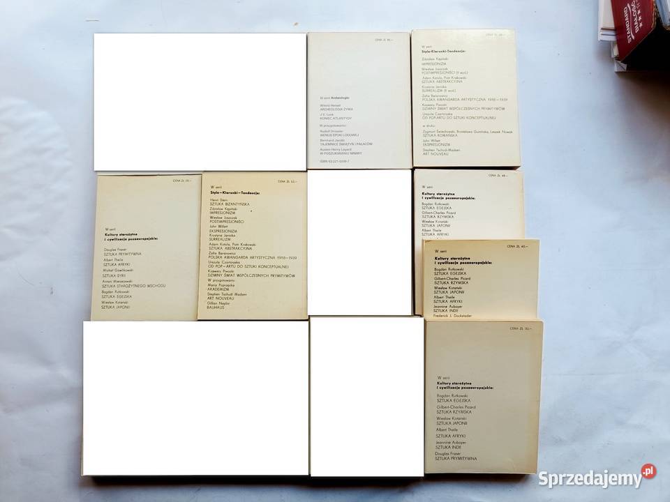 Książki z Wydawnictwa Artystycznego i Filmowego pomorskie Gdynia