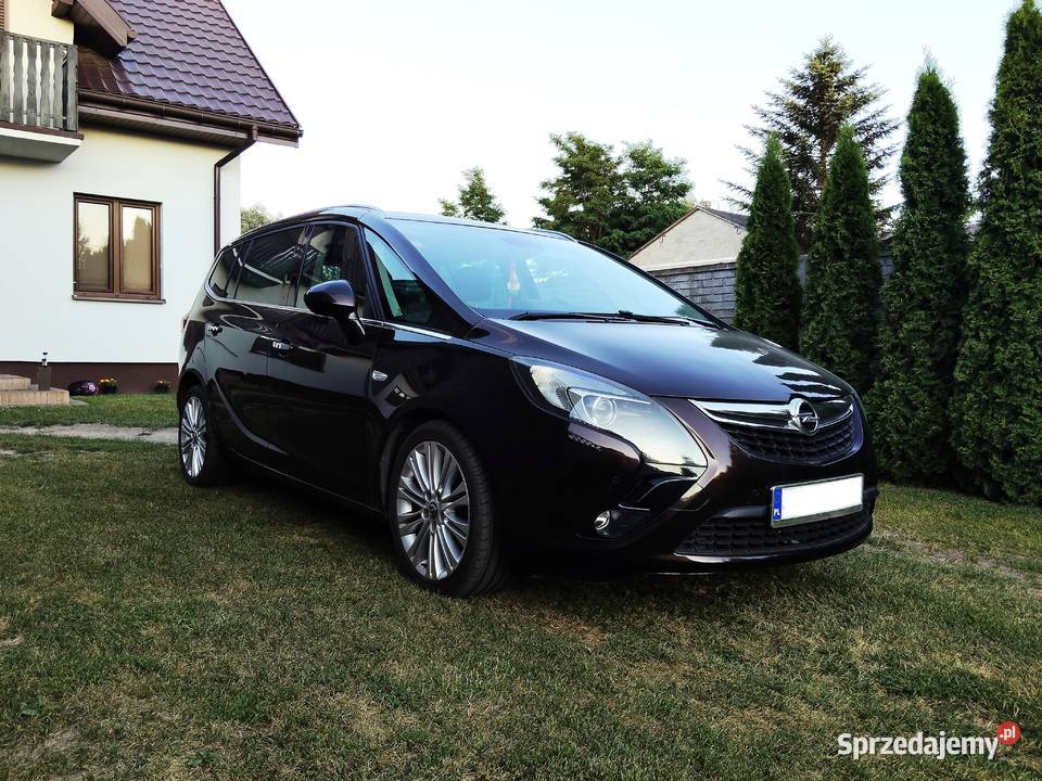 Opel Zafira C Tourer wersja Cosmo 7 osobowy przyciemniane szyby Grabów nad Prosną