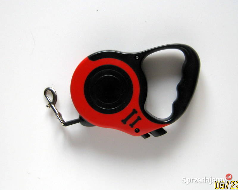 Smycz zwijana taśma 5 m 20 Zwierzęta małopolskie sprzedam