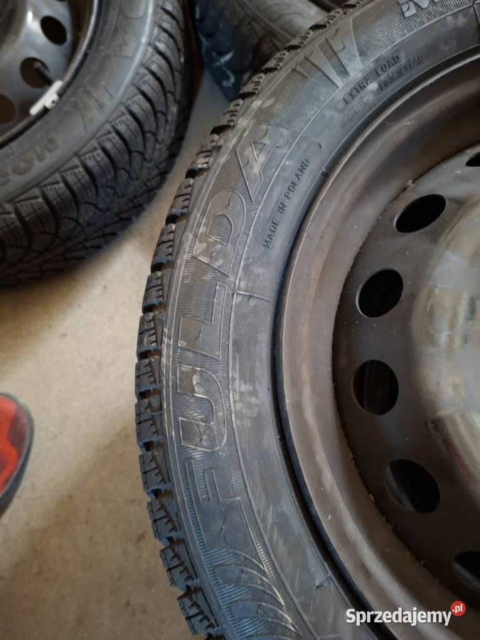 Felgi stalowe 15 4x100 opony zima Fulda 1856015 Dzierżoniów