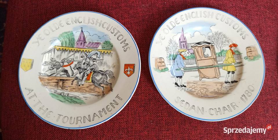 Talerz Burgess Leith Lth of Staffordshire pomorskie Gdańsk