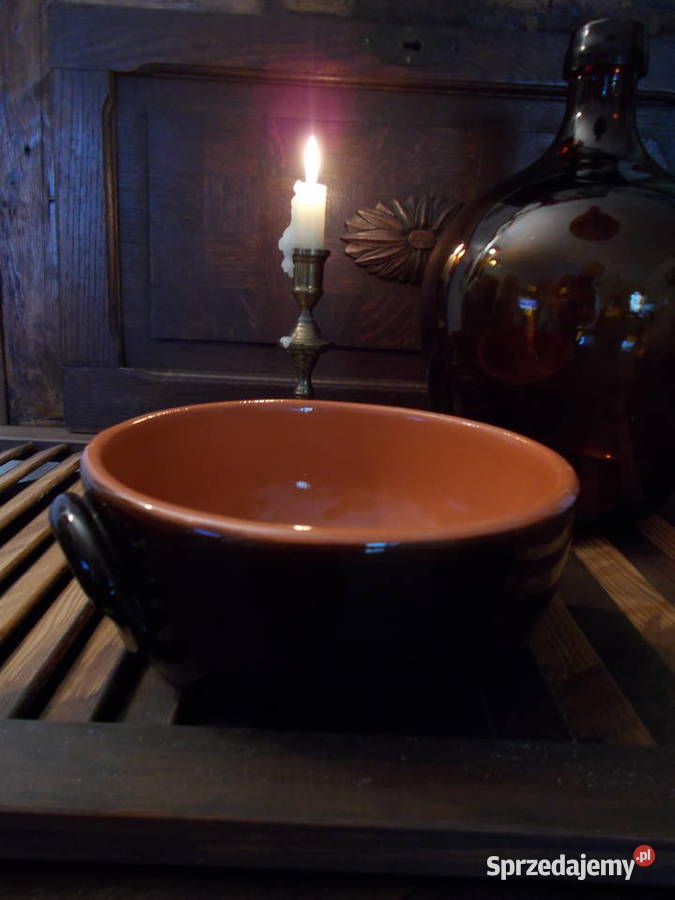 Włoskie Naczynie do Zapiekania Terakota Porcelana i szkło