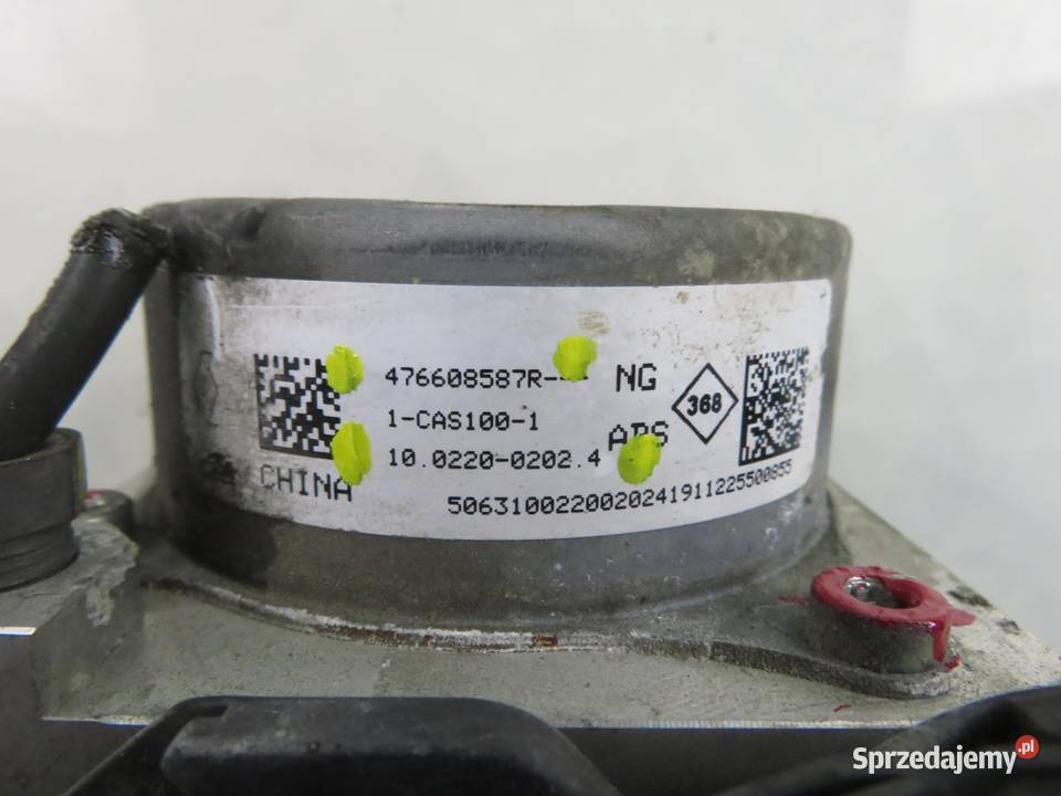 POMPA ABS DACIA DOKKER 10091514463 476608587R małopolskie