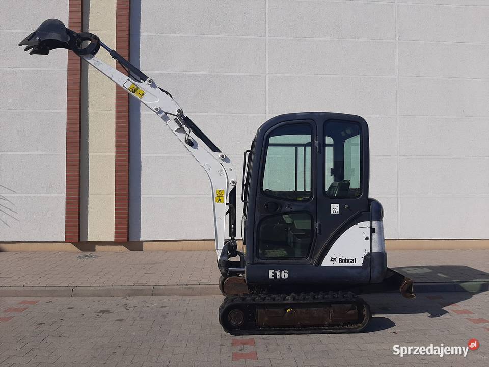 BOBCAT E16 2012 r minikoparka GWARANCJA MOŻLIWY Koparki Gniezno sprzedam