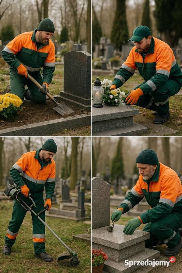 Klejenie uszczelnienie pomników nagrobków cennik Wrocław usługi budowlane