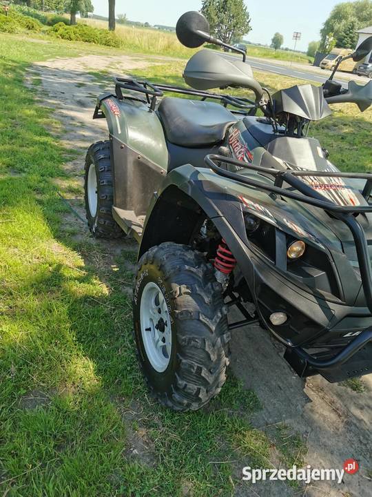 Quad Linhai 420 4X4 homologacja l7e hak