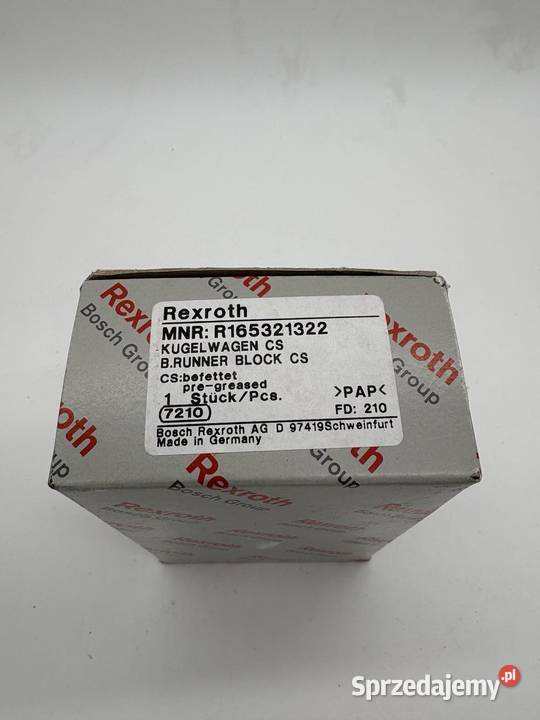 Rexroth R165321322 Wózek liniowy Warszawa