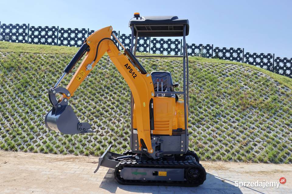 Minikoparka APS KME12 1 tona NOWA 2025 ramię Kopaczki dolnośląskie Legnica
