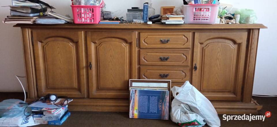 komoda Swarzędz dąb barwiony transport możliwy 81cm Poznań