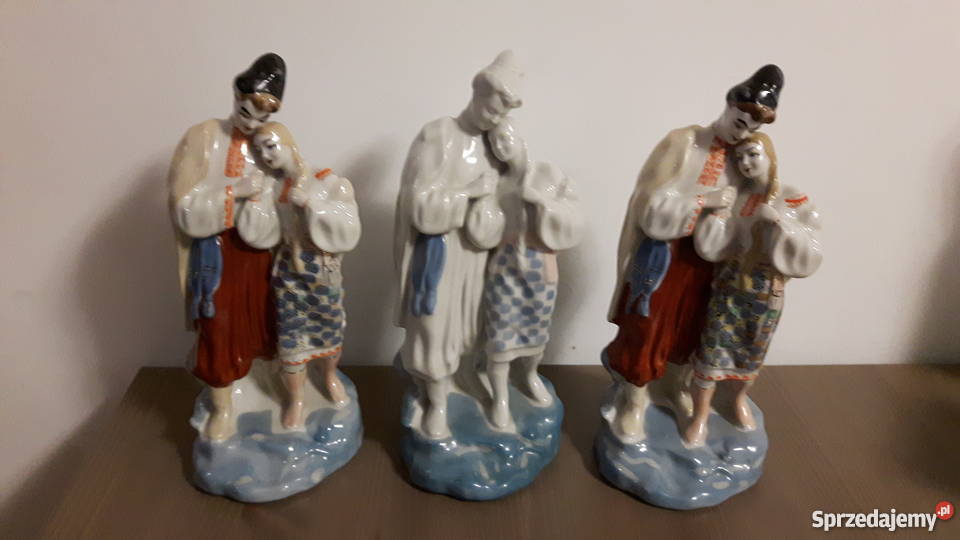Figurka porcelanowa Wołyń Połonne porcelana 3 mazowieckie Warszawa
