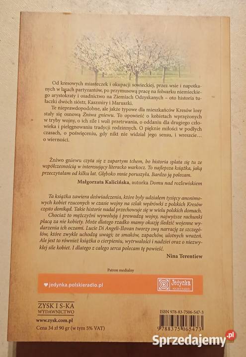 L Di AngeliIlovan Żniwo gniewu Stan książki Katowice