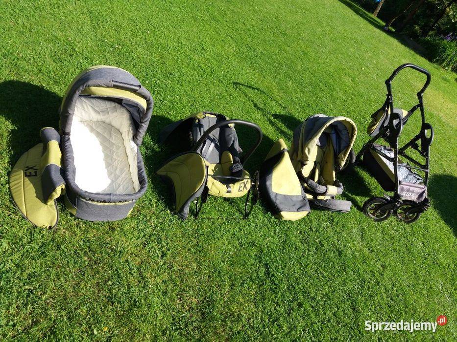 Wózek dziecięcy 3w1 tj gondola spacerówka Świątniki Górne