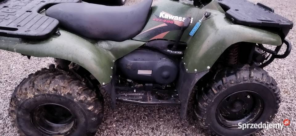Quad 4x4 kawasaki kvf 400 prairie duży masywny Maruszów sprzedam