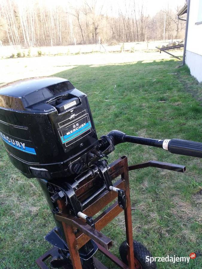 Silnik zaburtowy Mercury 25 Tłuszcz