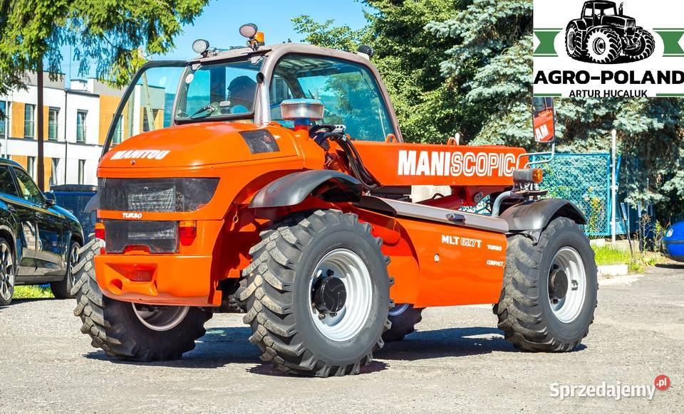 Ładowarka teleskopowa MANITOU MLT 627 T 2010 Kudowa-Zdrój