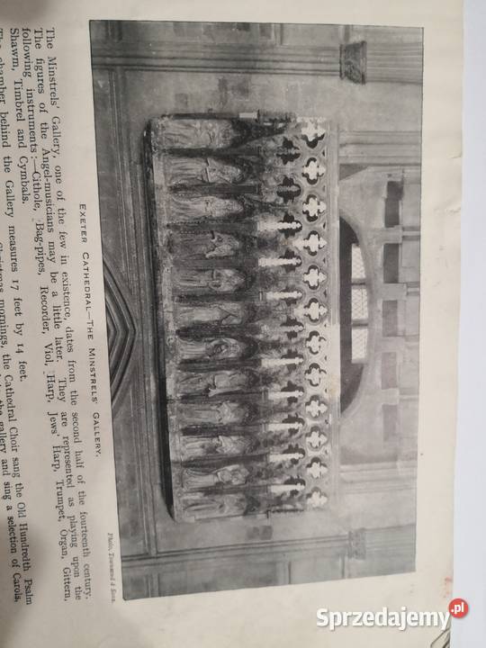 Książeczka o katedrze w Exeter z 1928 roku Częstochowa sprzedam